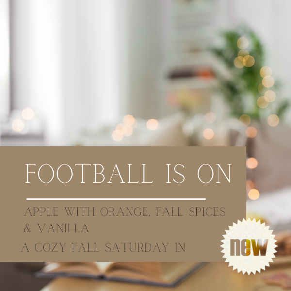 Fall Collection - Football Is On Candles