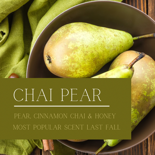 Fall Collection - Chai Pear Candles